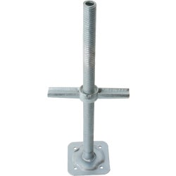 Item 771065, The MetalTech adjustable leveling jack is ideal for ensuring a solid 