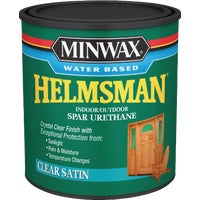 630520444 Minwax Helmsman Water-Based Spar Interior/Exterior Varnish