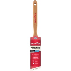 Item 771290, Wooster professional black China bristle brushes are excellent for high-