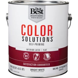 Item 771770, Self-priming paint provides long-term durability that is washable and 