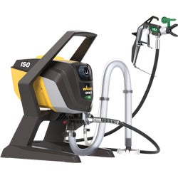 Item 771850, The Wagner Control Pro 150 High Efficiency Airless paint sprayer makes it 