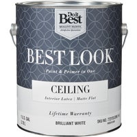 HW36W0840-16 Best Look Latex Paint & Primer In One Matte Flat Ceiling Paint