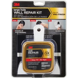 Item 772172, 3M High Strength Large Hole Repair Kit includes all necessary tools for 