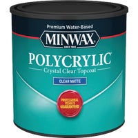 222224444 Minwax Polycrylic Water Based Protective Finish