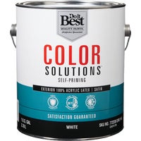 CS43W0701-16 Do it Best Color Solutions 100% Acrylic Latex Self-Priming Satin Exterior House Paint