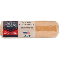 Item 772276, Best Look By Wooster knit fabric roller cover has dense golden fabric that 