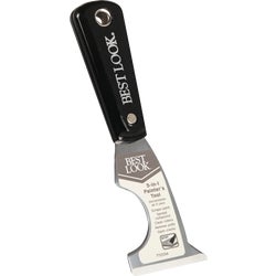 Item 772334, 5-in-1 multi-tool has a mirror finish, solvent resistant blade and a nylon 