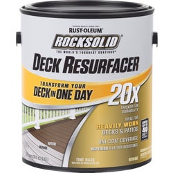 Item 772395, Transform your Deck in One Day with RockSolid 20X Deck Resurfacer.