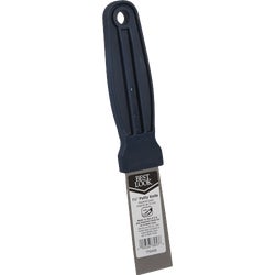 Item 772438, Flex putty knife has a lightweight, carbon steel blade and a plastic 