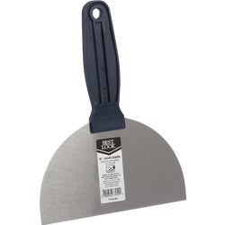 Item 772446, Flex putty knife has a lightweight, carbon steel blade and a plastic 
