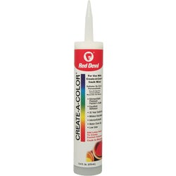 Item 774101, A specially formulated caulk that can be tinted using the Red Devil Create-