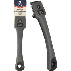 Item 775010, The heavy duty paint scraper has a dual molded, soft grip handle.