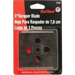 Item 775711, Four-edge steel replacement scraper blades for four-edge wood and paint 