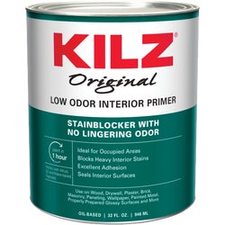 Item 776610, A low odor oil base is a powerful interior stain blocker with no lingering 