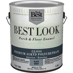 Item 776752, A gloss enamel for use on interior and exterior surfaces of wood, metal, 
