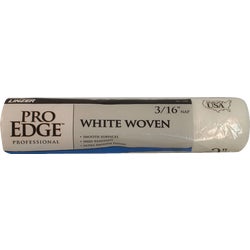 Item 777400, White woven roller cover is for smooth surfaces.