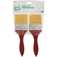 777933 Smart Savers 2-Piece 2-1/2 In. Polyester Paint Brush Set