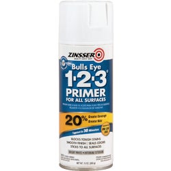 Item 777971, Bulls Eye 1-2-3 spray is the all-purpose, all-surface primer-sealer spray.