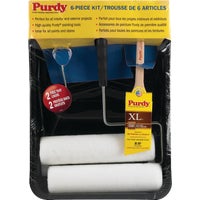 144811000 Purdy 6-Piece Painters Roller & Tray Set