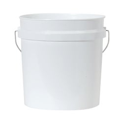 Item 778867, Plain white pail with 0.65 wall thickness.