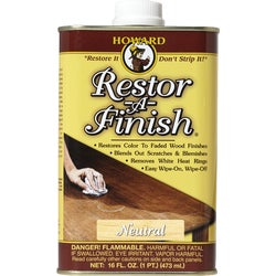 Item 779142, Restor-A-Finish is a unique finish-penetrating formula that restores the 