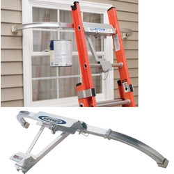 Item 779946, For use on all Werner ladders. Doubles stability of extension ladder.