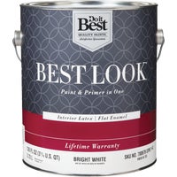HW36W0726-16 Best Look Latex Paint & Primer In One Flat Enamel Interior Wall Paint