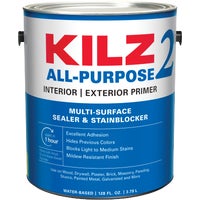 20041 KILZ 2 Latex Interior/Exterior Sealer Stain Blocking Primer