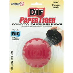 Item 781673, A tool designed to score wallcovering surfaces to allow wallpaper removers 