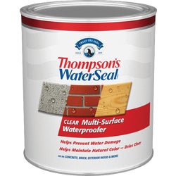 Item 782790, An excellent clear waterproofing sealer when applied directly from can, for