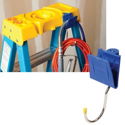 Item 784030, Lock-in utility hook attaches to ladder and holds extension cords, air 
