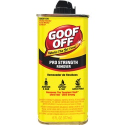 Item 785115, Goof Off Pro Strength works the first time quickly and easily removing 