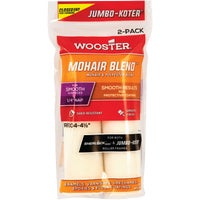 RR304-4 1/2 Wooster Jumbo-Koter Mohair Blend Mini Woven Fabric Roller Cover