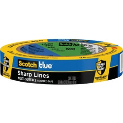 Item 786478, ScotchBlue Sharp Lines Painter's Tape features Edge-Lock Technology that 
