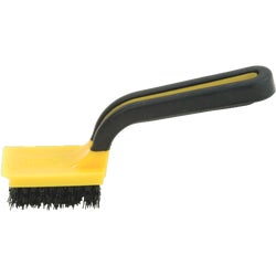 Item 786522, Flexible nylon stripping brush with plastic scraper built into nose.