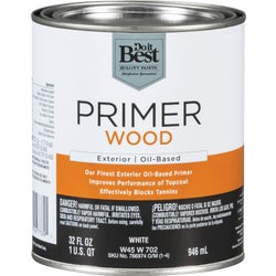 Item 786974, Our finest exterior oil-based primer for use on exterior wood, manufactured