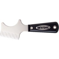 45960 Hyde Black & Silver Stainless Steel Brush & Roller Cleaner
