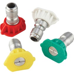 Item 788557, Quick Connect spray nozzles are color coded per spray angle.