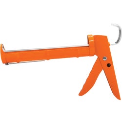 Item 788755, Commercial grade metal caulk gun with heavy hex-rod, Seal Puncher and Tip 