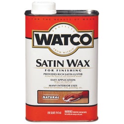 Item 789132, Easy to use liquid wax that gives interior woods a soft, satin lustre.