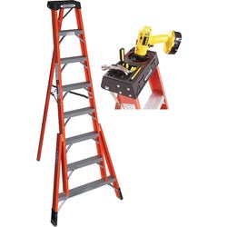 Item 789899, A ladder made to work where you do - through studs, in tight areas, and 