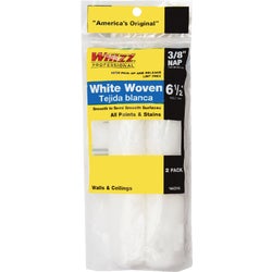 Item 790461, White woven roller cover for all paints and stains has high pick-up and 