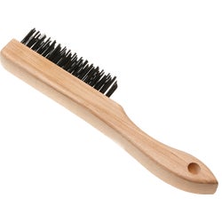 Item 790915, Shoe handle wire brush for removing rust and flaking, peeling paint.