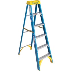 Item 791598, Heavy-duty industrial use step ladder. Features slip-resistant 3 In.