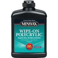 409170000 Minwax Water Based Wipe-On Interior Polyurethane
