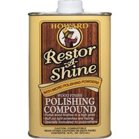 RS0016 Howard Restor-A-Shine Polishing Cream Wood Polish