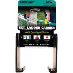 Item 792188, Ladder carrier is ergonomically designed to carry newer curved edge 
