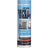 949560 Trimaco Tape & Drape Pre-Taped Plastic Dropcloth