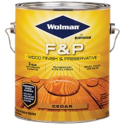 Item 794851, Use Wolman F&amp;P finish and preservative to beautify and protect new or 
