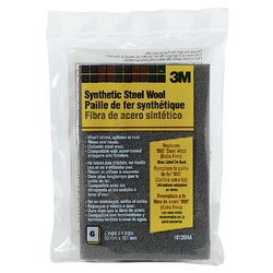 Item 795690, 3M Synthetic Steel Wool Pads can be used with waxes or oils to buff shellac